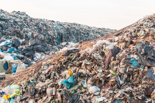 Landfill in city,Thailand